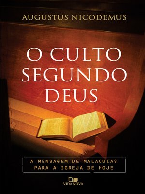 cover image of O culto segundo Deus